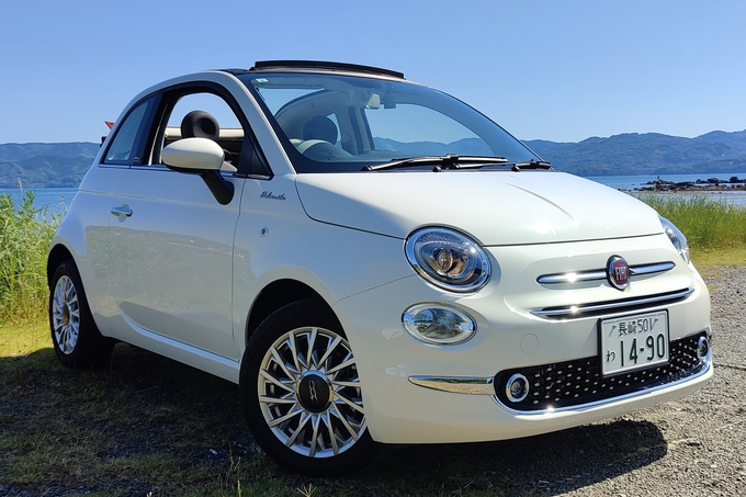 長崎【オープンカー・満タン返し不要プラン】令和6年式　Fiat 500C　TwinAir ドルチェビータ 